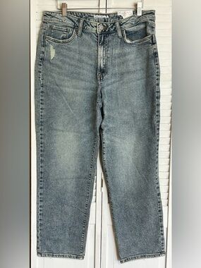 Sonoma Vintage-Style High Rise Straight leg stonewashed blue jeans NWT size 14